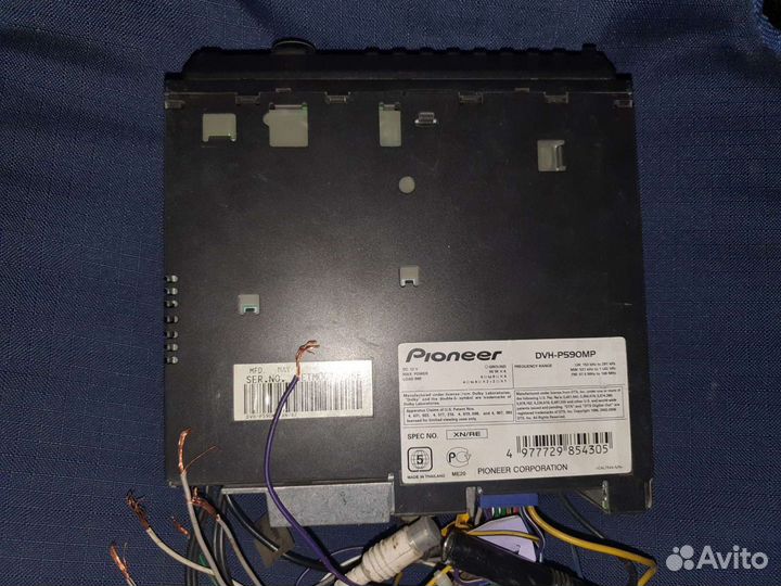Магнитола Pioneer DVH-P590MP,все