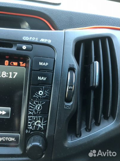 Автомагнитола kia sportage 3