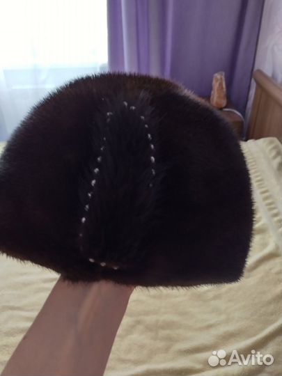 Шапка норковая новая женская
