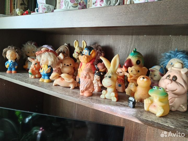 Резиновые игрушки СССР