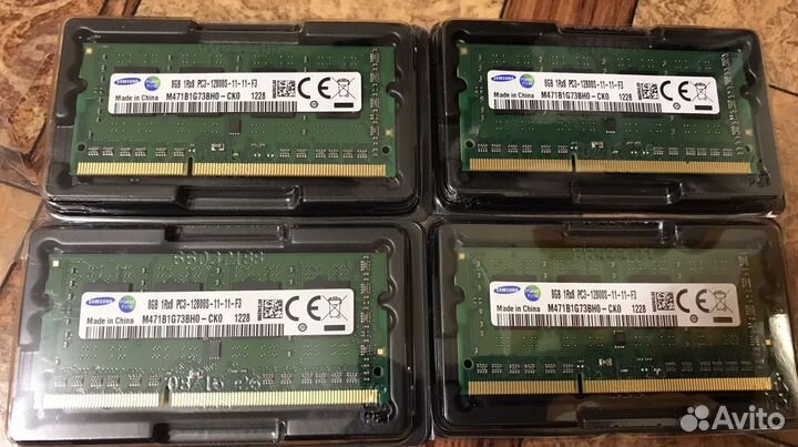 DDR3 8gb Samsung (новые) для ноутбука