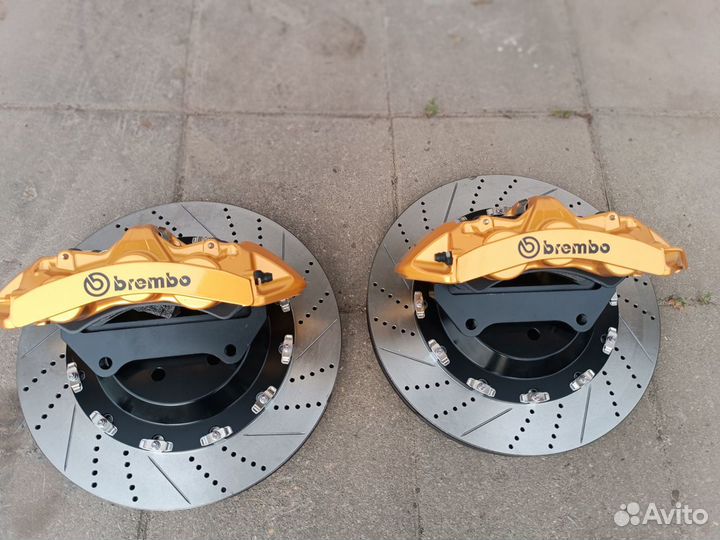 Тормоза брембо Ауди audi brembo 6pot новые