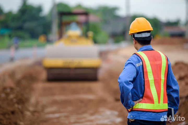 Дорожный рабочий с питанием и проживанием