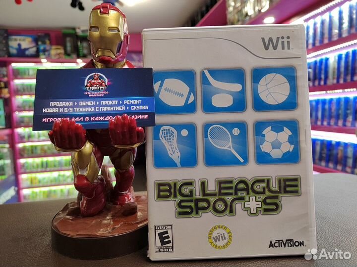 Диск Big League Sports WII