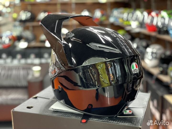 Шлем AGV AX9 mono E2205 - black