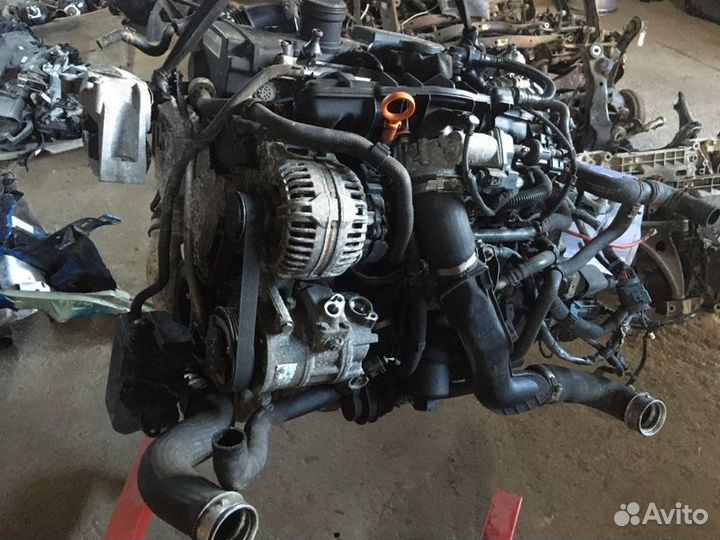 Двигатель Блок двигателя Skoda Octavia (A5 1Z)