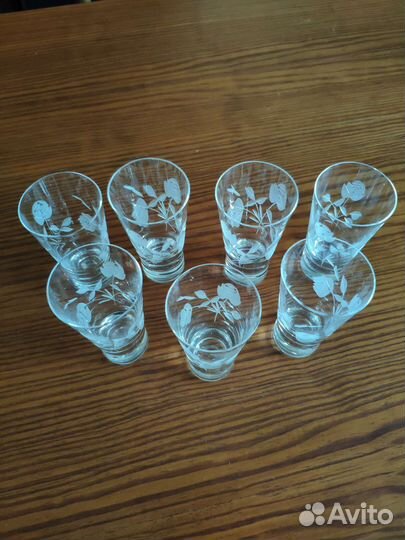 Бокалы фужеры рюмки СССР винтаж