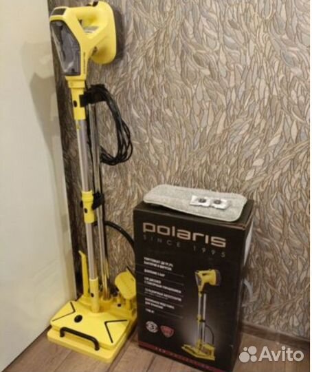 Пароочиститель polaris,8 насадок, новый
