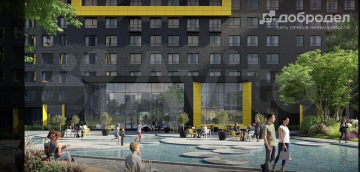 2-к. квартира, 54 м², 21/24 эт.