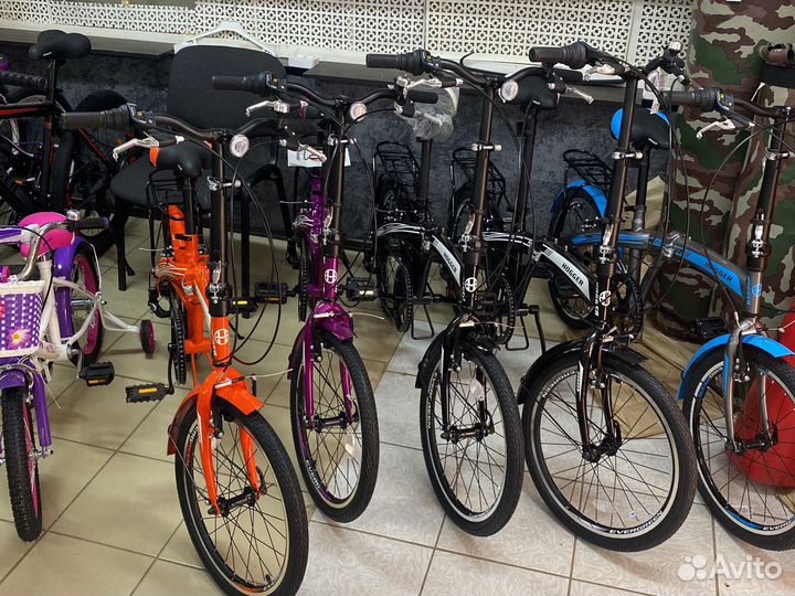 Складной велосипед hogger flex