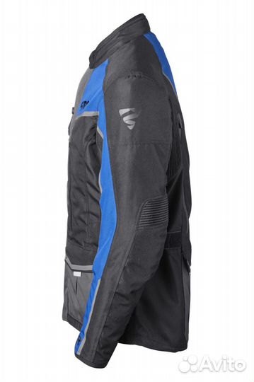 Motorradjacke GMS Twister Neo WP Schwarz-Blau Черный