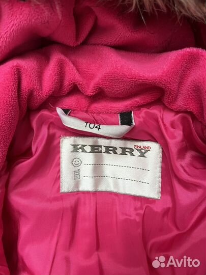 Зимний комбинезон kerry для девочки 104