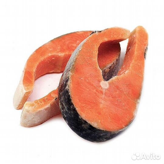 Стейки рыбы и филе в ассортименте