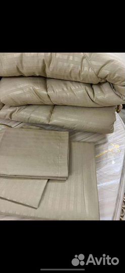 Постельное белье евро с одеялом