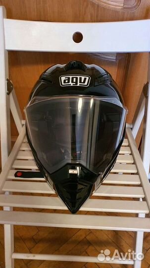 Шлем AGV AX-8 Dual Evo Solid Black