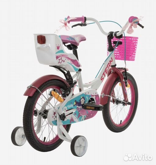 Велосипед для девочки 4-6 лет