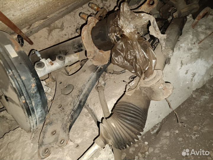 Битая Рулевая рейка тойота камри 30 левый руль