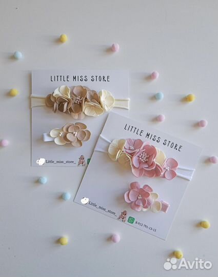 Повязки на голову для девочек