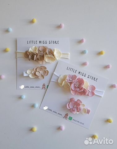 Повязки на голову для девочек