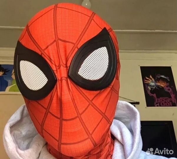 Костюм Человек Паук Детский размеры 100-120