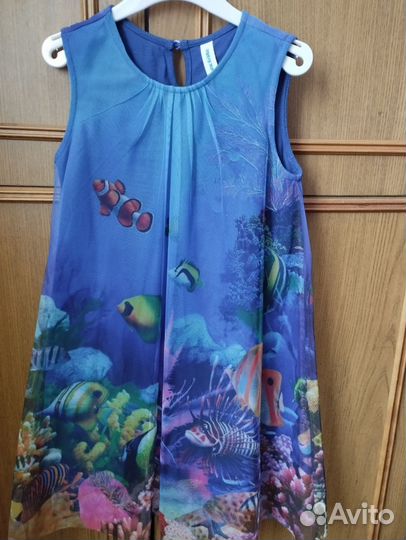 Джинсовая одежда на девочку 122-134