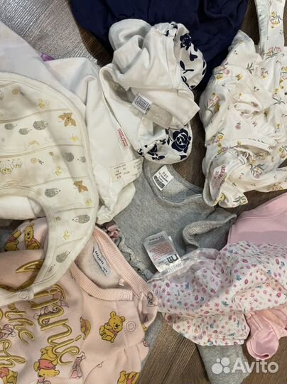Вещи пакетом на девочку 62-68