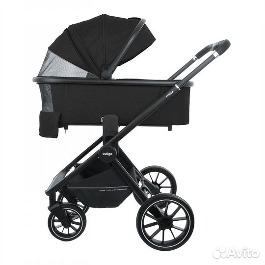 Детская коляска 2в1 Indigo Force Black