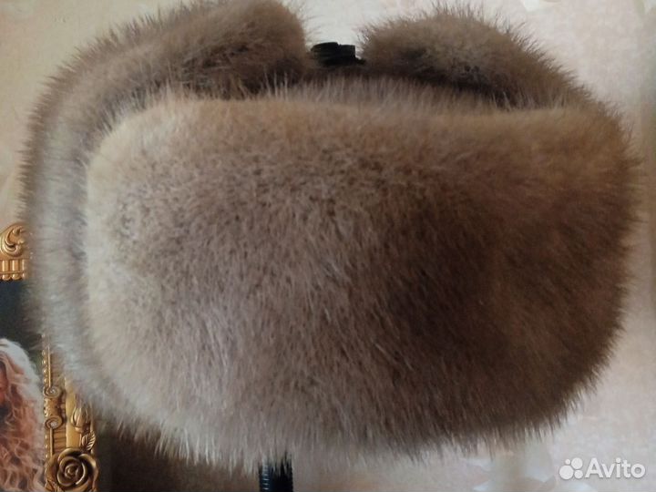 Мужская зимняя шапка ушанка меховая