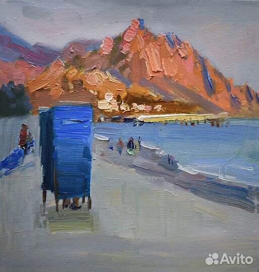 597 Коктебель, кабинка, кисти Анны Давыдченко