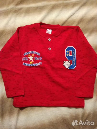 Кофта с начесом новая