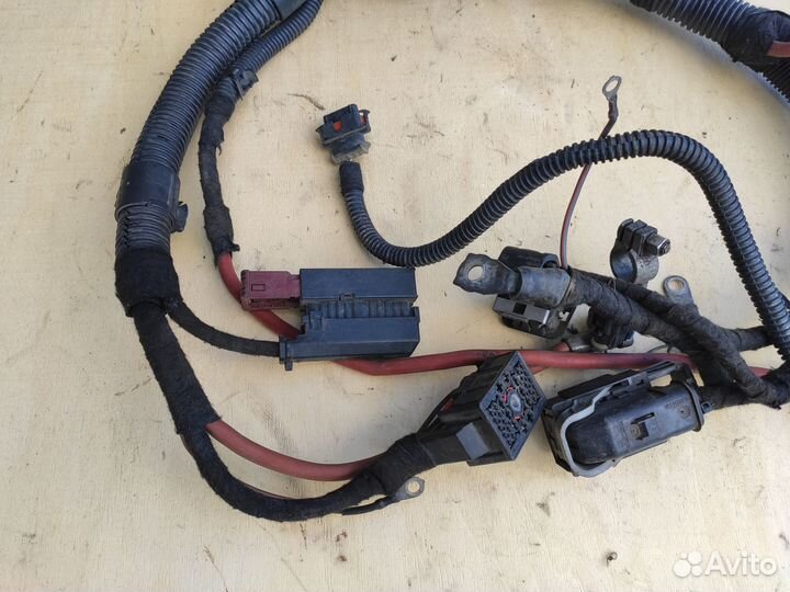 Коса силовая акб Z18XER МКПП на Opel Vectra C