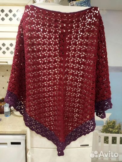 Платок шаль шерсть