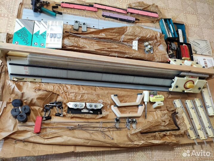 Вязальная машина Нева-5 двухфантурная /резинка/гл