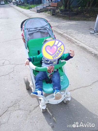 Прогулочная коляска Мишутка