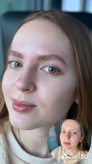 Оформление бровей и Ламинирование ресничек