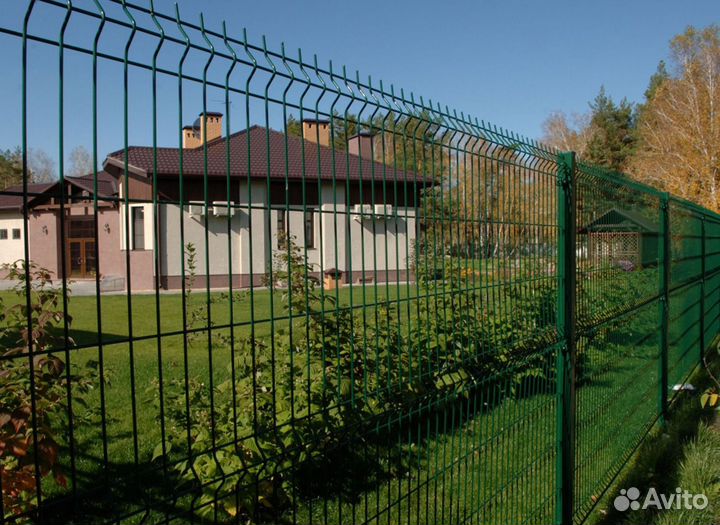 Забор из 3D сетки Под Ключ + Доставка