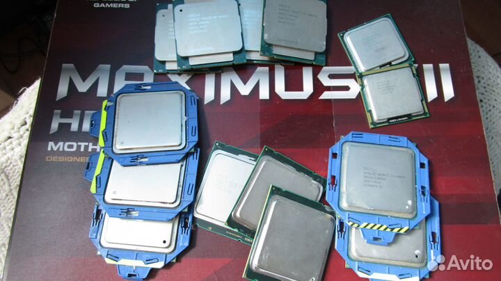 Процессоры серверные Xeon Intel AMD Opteron