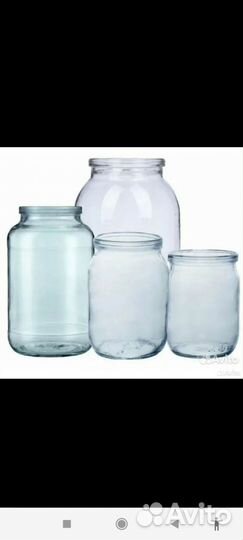 Стеклянная банка 3л, 0,7л