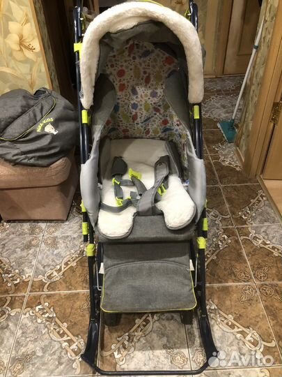 Коляска санки