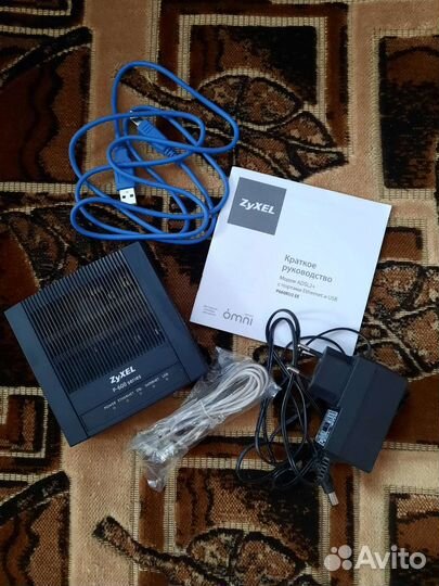 Модем zyxel p600