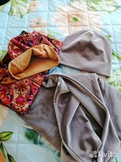 Шапки весна со снудом новые