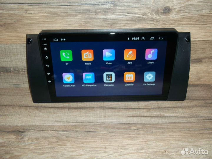 Магнитола BMW E39 и E53 Android 2/32 GPS WiFi