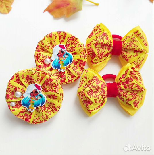 Набор бантов для девочки Украшение на праздник