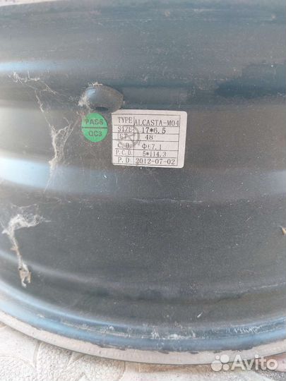 Литые диски R17 5 114 3