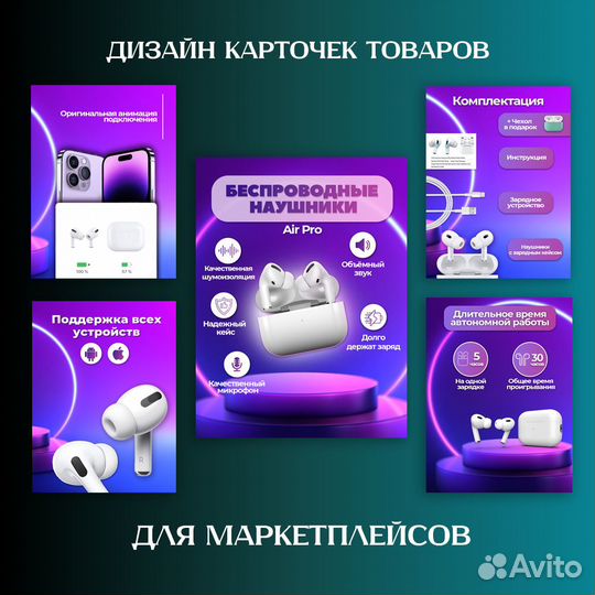 Инфографика для маркетплейсов