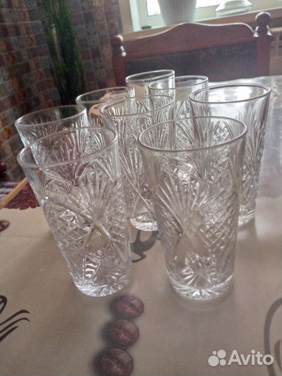 Хрустальные стаканы СССР