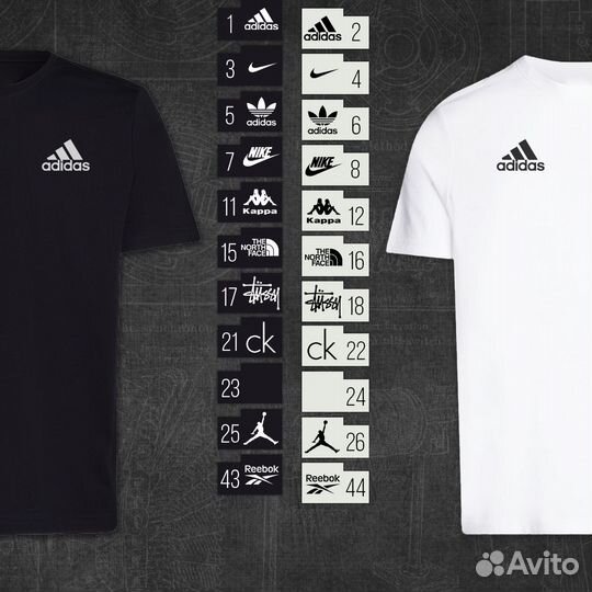 Футболки малый опт базовая черн 50