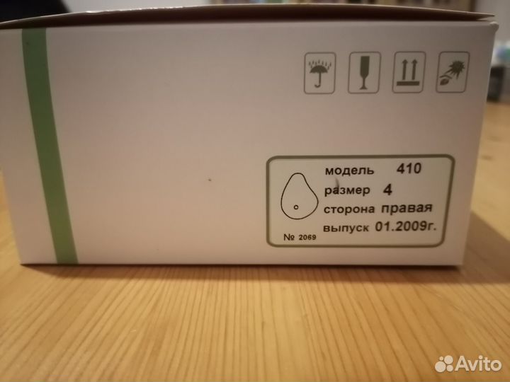 Протез молочной железы, правый, модель 410, р 4