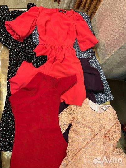 Пакетом Платья вечерние, вещи пакетом размер 40 XS