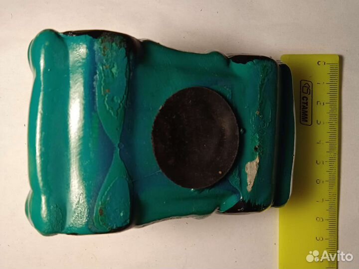 Копилка машина зелёная